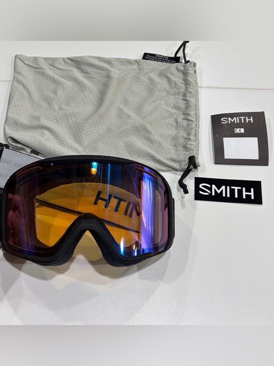 Smith Adult Blazer Goggles Blue Sensor Mirror Lens Ski Snowboard NWT Black main image 7